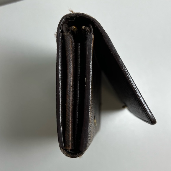 Louis Vuitton Damier Ebene Porte Monnaie Billets Tresor Wallet - Picture 9 of 13